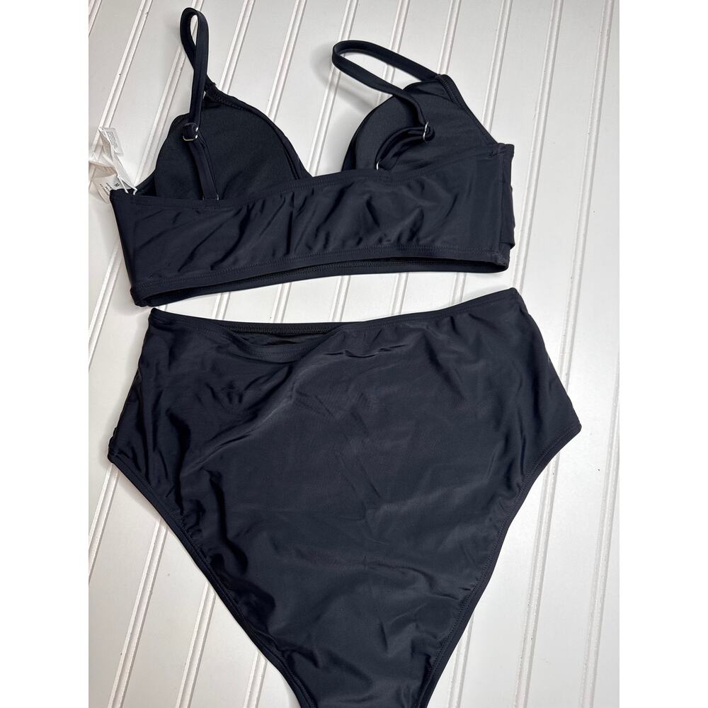 NWT Cupshe Lot of 2 Two Piece Bikinis 2-PC Bathing Suit Swim Beach Paddle Sz M - Picture 5 of 9